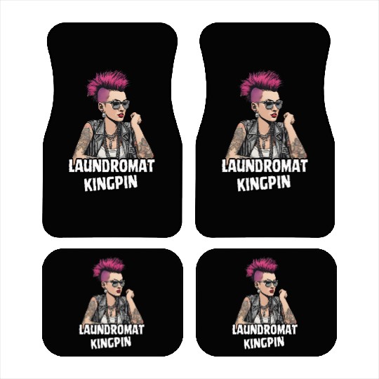 Laundromat Kingpin - Punk Rock Girl Car Mats