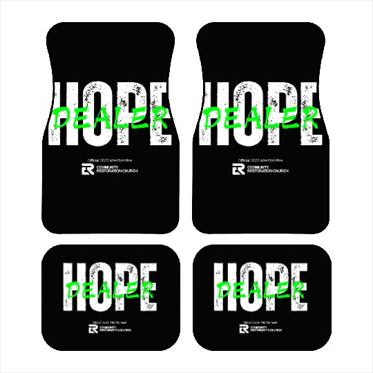 Hope Dealer Green Car Mats