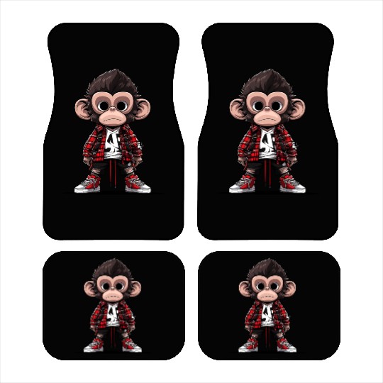 Bored Monkey Car Mats