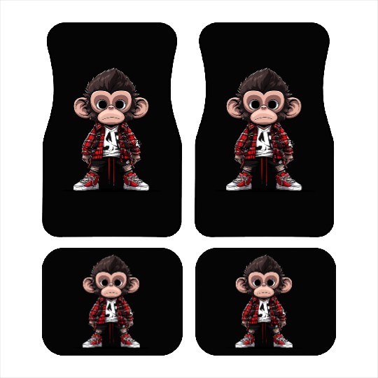 Bored Monkey Car Mats