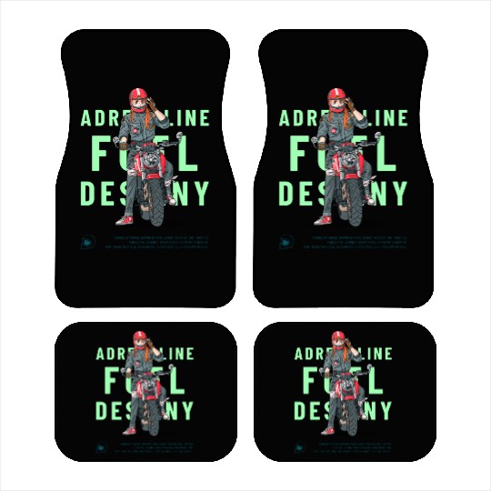 Adrenaline Fuel Destiny – Anime-Inspired Car Mats