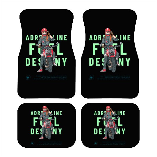 Adrenaline Fuel Destiny – Anime-Inspired Car Mats