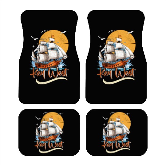 KEY-WEST FLORIDA Sunshine-State Florida Keys Car Mats