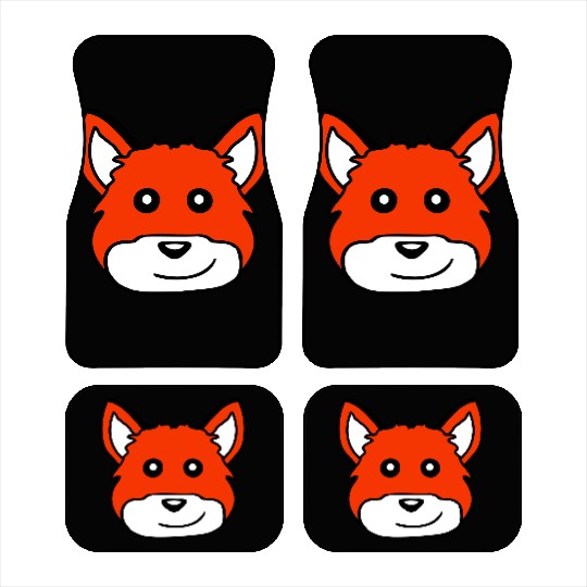 Red Fox Forest Animal Cunning Smart Cute Wild Dog Car Mats