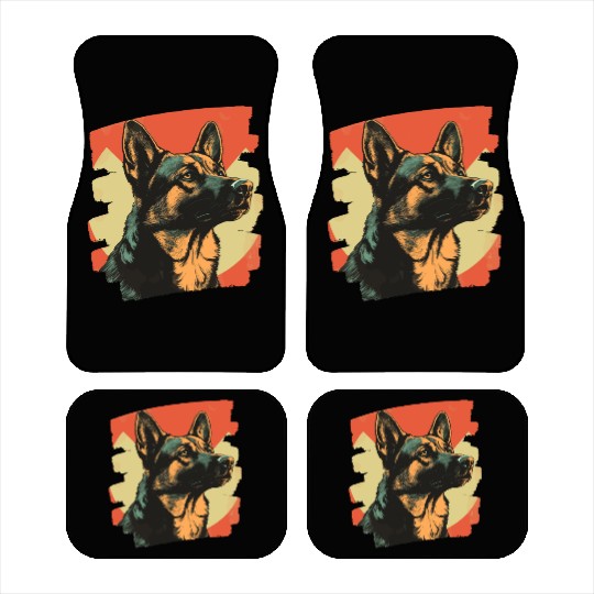 German Shepherd Car Mats