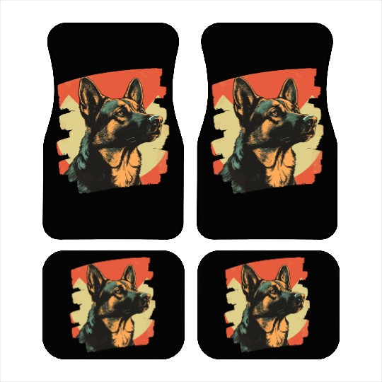 German Shepherd Car Mats