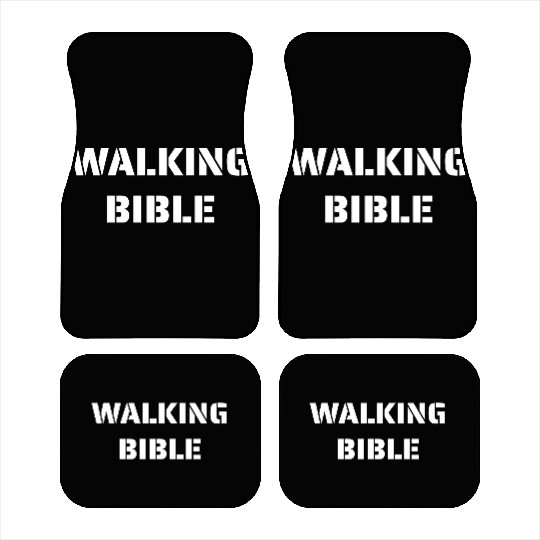 Walking Bible Collection Car Mats