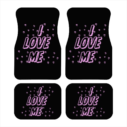 I love me – Self-Love & Confidence Design Car Mats