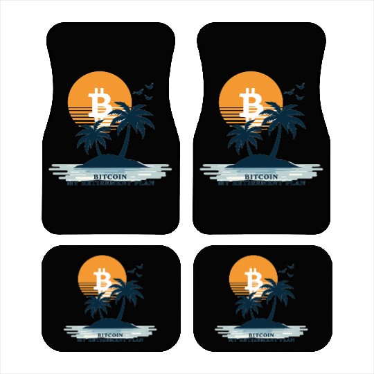 Bitcoin Retirement BTC - Crypto Investors Car Mats