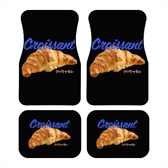 Croissant Lover Car Mats