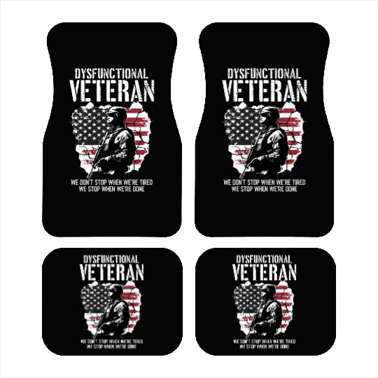 Dysfunctional Veteran Car Mats