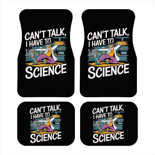 Science Laboratory Laborant Inspiration Car Mats