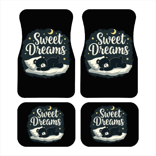 Teddy Bear Sweet Dreams Official Sleep Car Mats