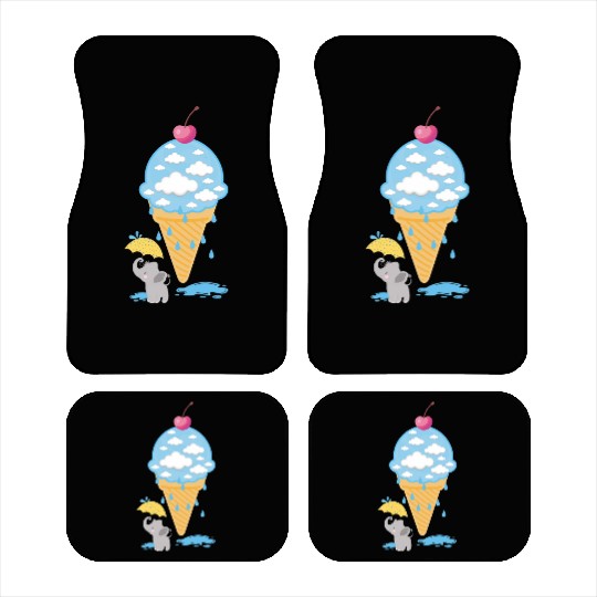 Elephant Ice Cream Car Mats