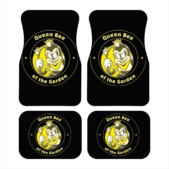 Queen Bee of the Garden Car Mats