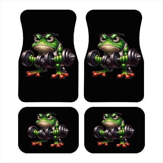 Ribbit & Rip Frog Car Mats