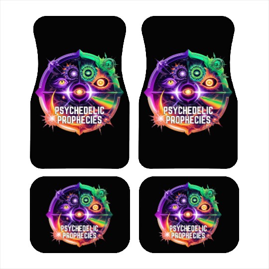 Psychedelic Prophecies - Future foretold Car Mats