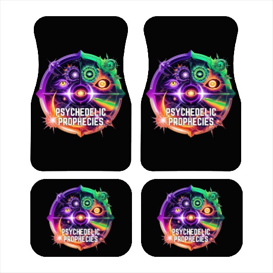 Psychedelic Prophecies - Future foretold Car Mats