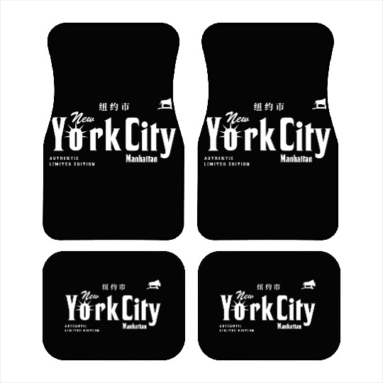 New York City, Manhattan Car Mats