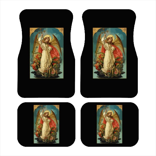 Saint Michael the Archangel Car Mats