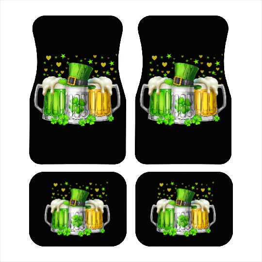 Irish Beer Ireland St Patricks Day Drinking Party Car Mats
