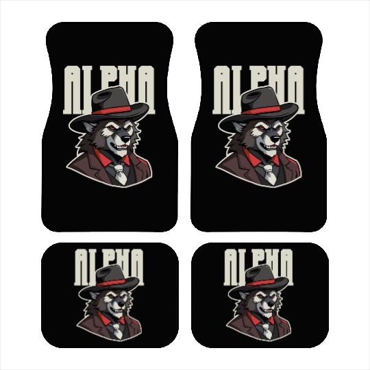 Alpha Wolf – No Beta Behavior Car Mats