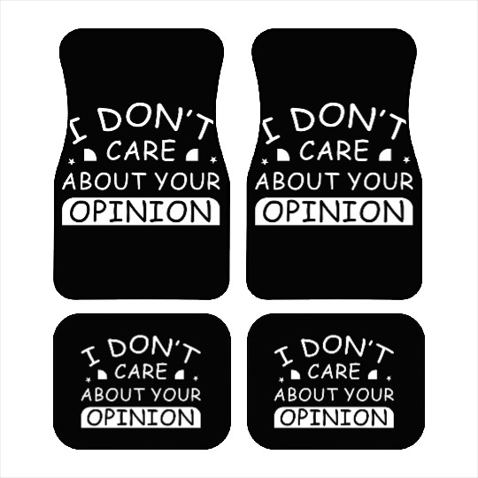 Savage & Witty San Jose Capricorn: Unique Pastel Car Mats