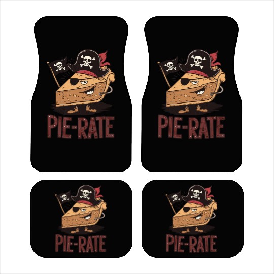 Pi-Rate, PI Pirate Fun for Math Lovers on Pi Day Car Mats