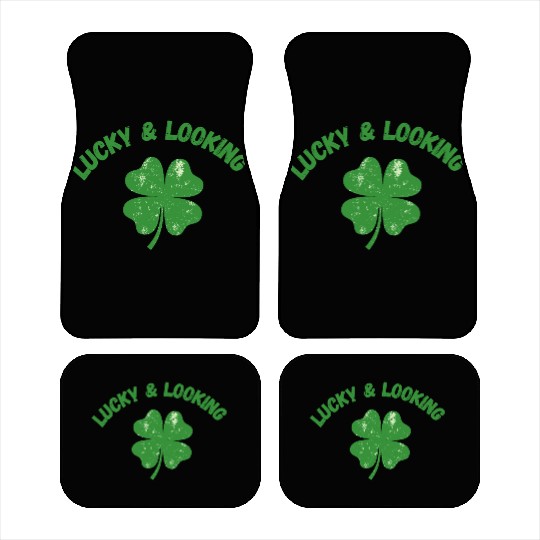 Lucky & Looking sexy St. Patrick's Day Car Mats