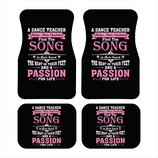 A Dance Teacher Helps Their Students Find The Song Car Mats