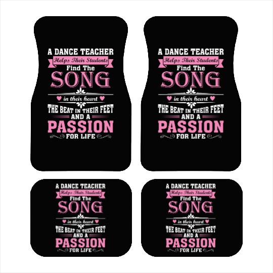 A Dance Teacher Helps Their Students Find The Song Car Mats