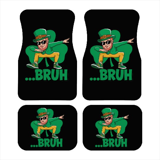Irish Drinking Team Car Mats St. Paddy's Day Meme