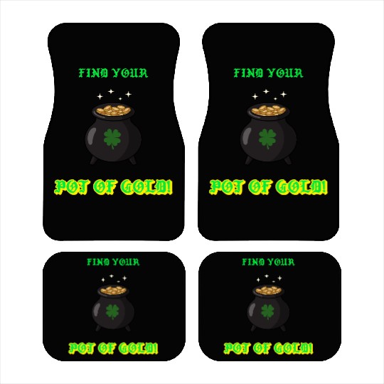find your pot of gold Car Mats