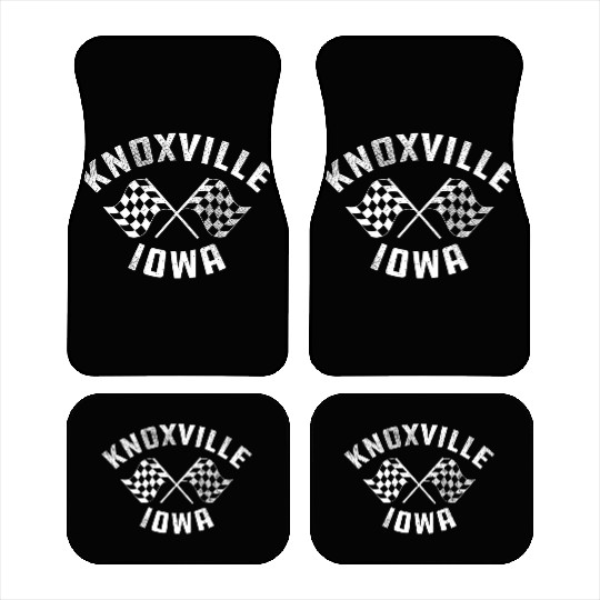 Knoxville Iowa Sprint Car Racing Dirt Track Racing Car Mats