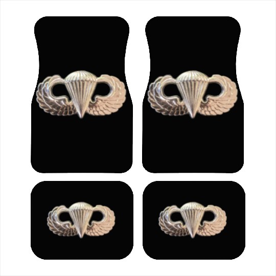 Airborne Wings gift for your favorite veteran. Car Mats