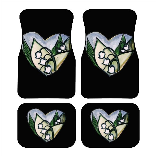 Lily of the Valley Car Mats