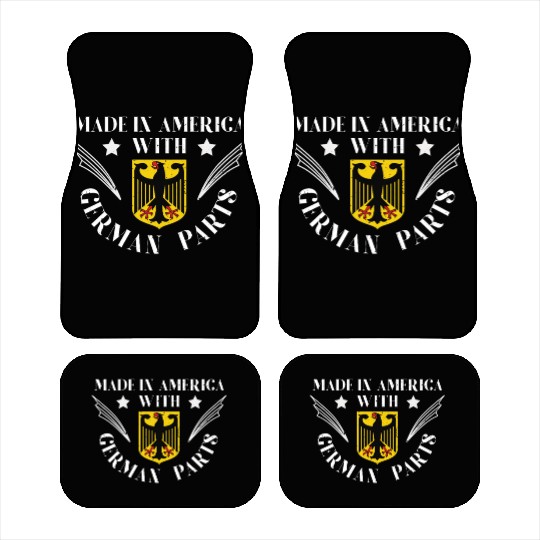 Made In America With German Parts US USA Car Mats