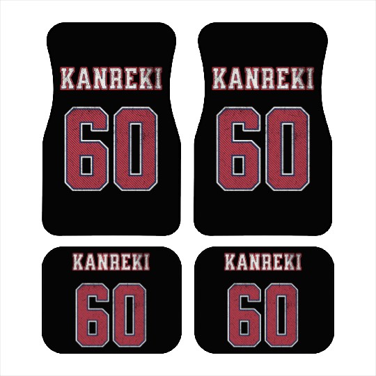 Kanreki 60th Birthday Japanese Name and Number Car Mats