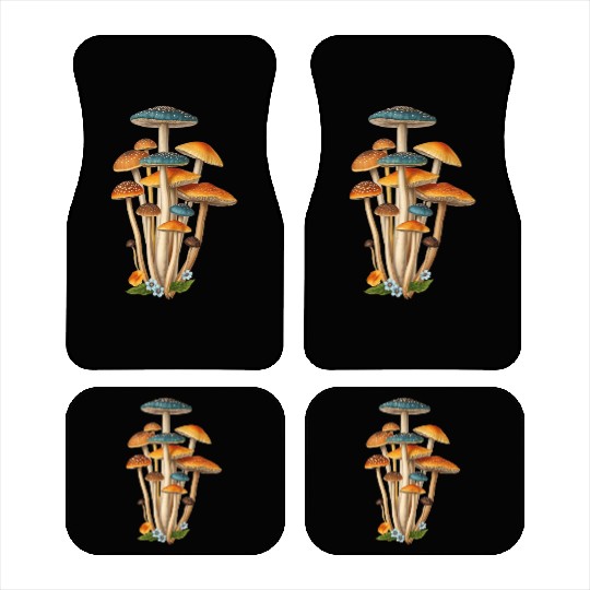 Mushroom Wonderland Car Mats