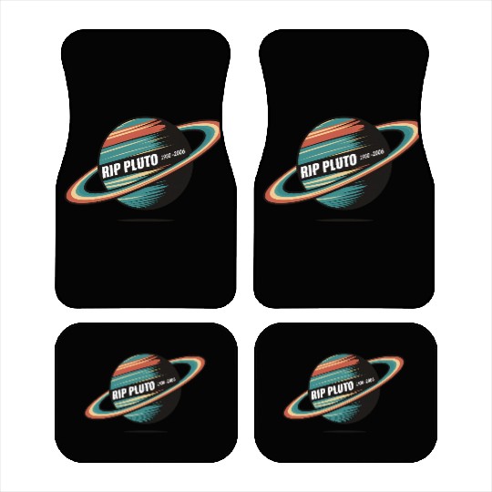 RIP Pluto Car Mats