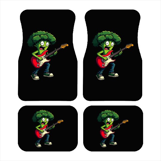 Rocking Broccoli Car Mats