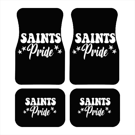 Saints Pride High School Saints Sports Team Saints Car Mats
