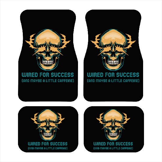 Wired for success (and maybe a little caffeine) Car Mats