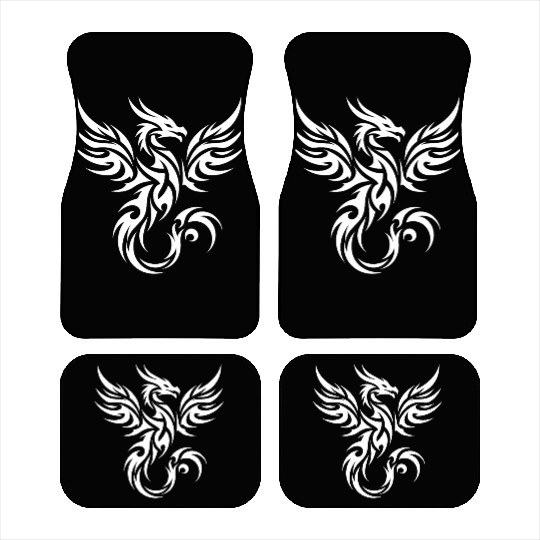 Flying Wild T Tattoo Dragon With Wings Car Mats