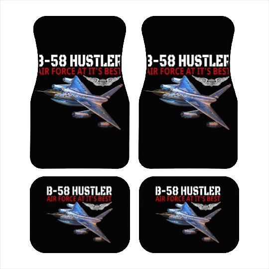 The B58 Hustler In Action Air Force Aviation AtIts Car Mats