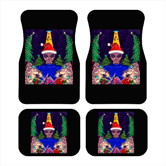 Alien Christmas Gifts Collection Time! Car Mats