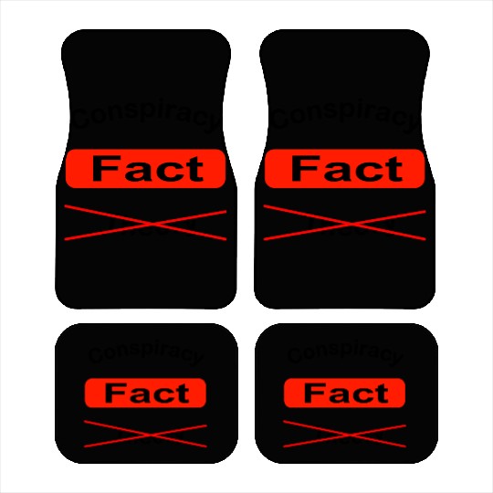 conspiracy fact Car Mats