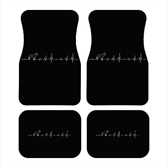 Heartbeat Belgian malinois dog Car Mats