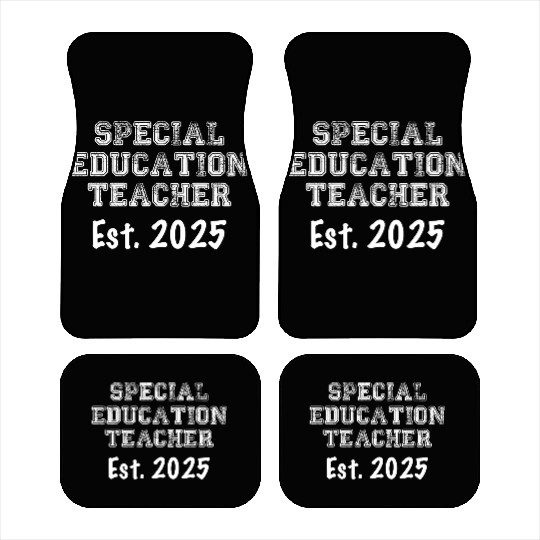 Special Education Teacher Graduation Gift 2025 Car Mats