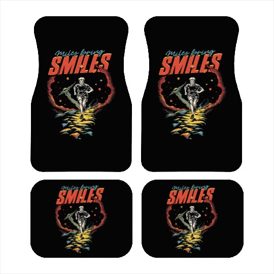 Marathon Marathoner Running Car Mats